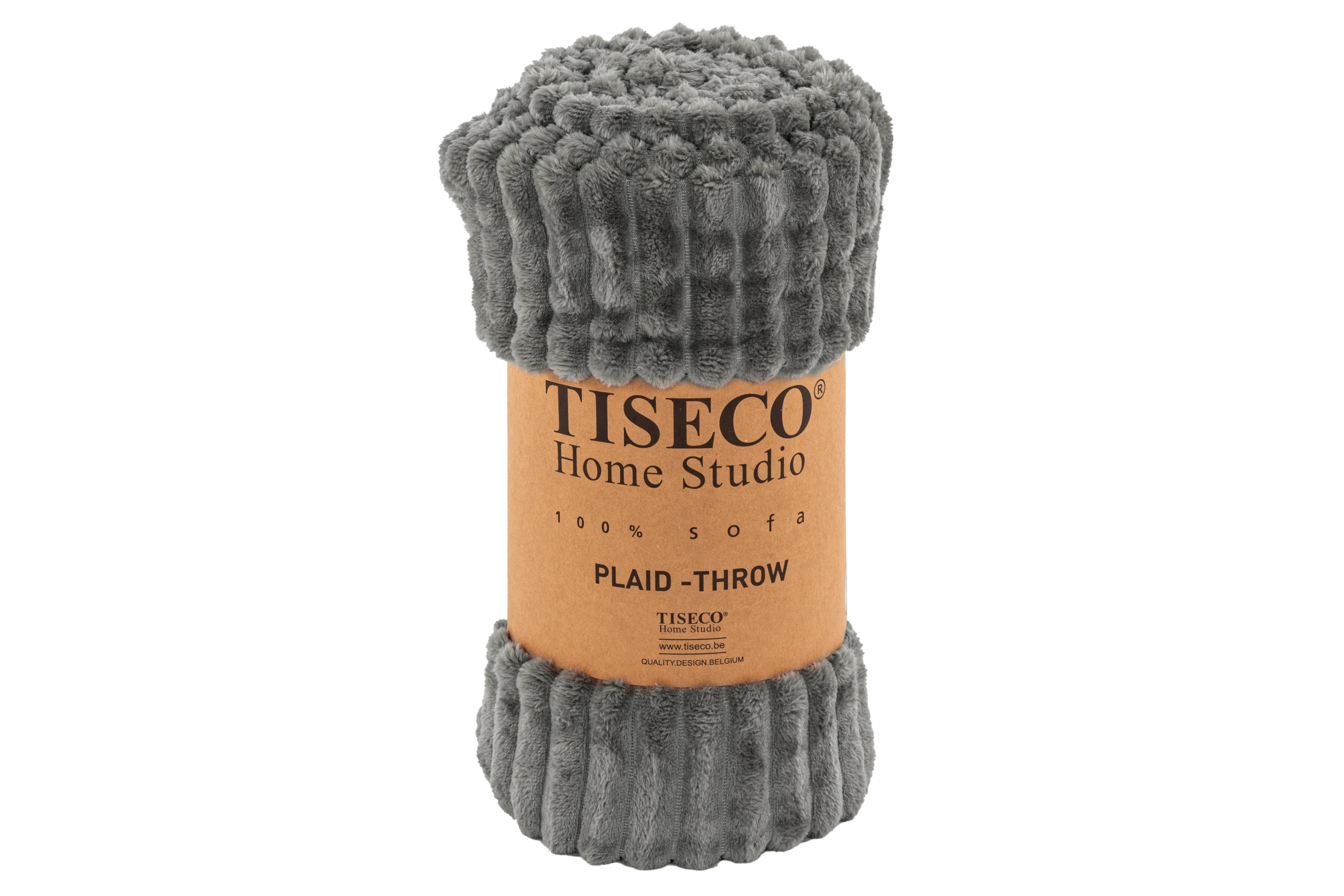 Tiseco - Wholesale Throw Blanket - Plaid RIBBLE Microflannel - 130x160 cm6