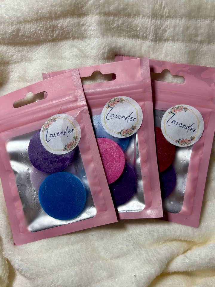 Discos Hoover | Aroma de Lavanda | Pack de 3 Almofadas de Feltro Perfumadas por atacado de wilkscandlecreations