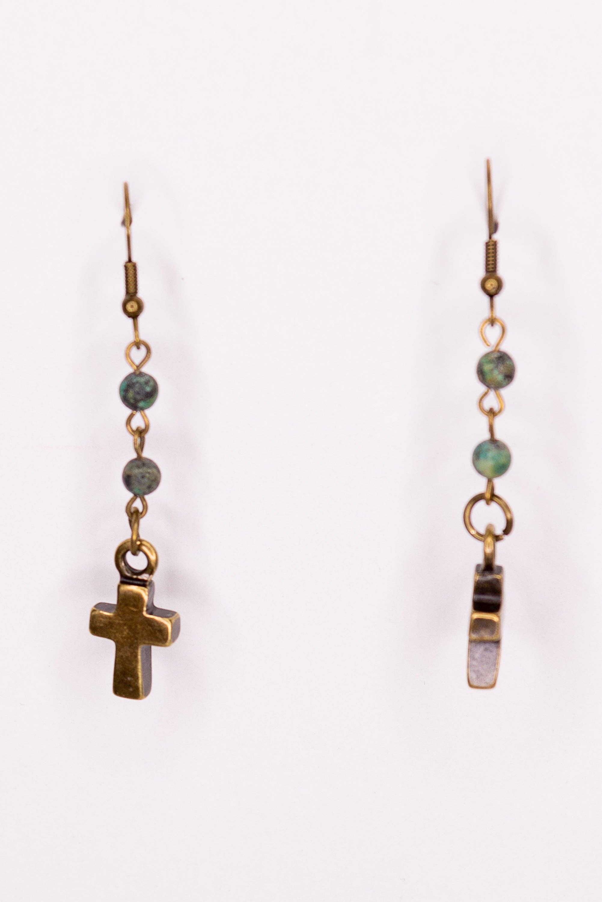 Dylan Designs - Wholesale Dangle Earrings - Phoebe Earring in African Turquoise2
