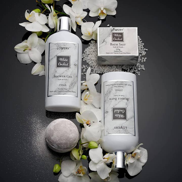 Lovery - Wholesale Bath & Body Set - Men's - Father Day Gifts for Dad, Spa Kit, Men Gift Basket, Body Kit