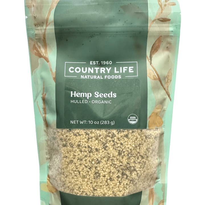 Hemp Seeds, Hulled, Organic for wholesale by Country Life Natural Foods