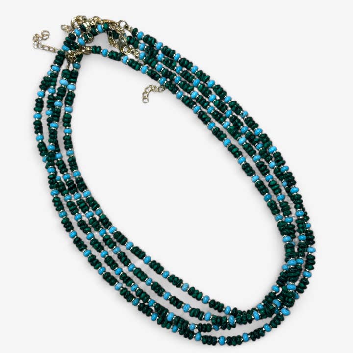 Koda Wearables - Wholesale Beaded/Pearl Necklace - Rondell Bead Necklaces9