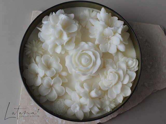 Latana Candles – wholesale Prydnadsljus – Söt trädgårdsblommeljus2