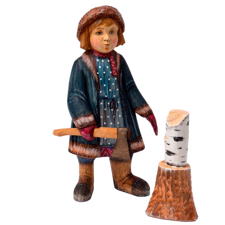 The Little Wood Splitter Talla para venta al por mayor de Golden Cockerel