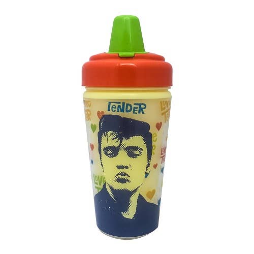 Daphyl's LLC - Wholesale Drinking Glass/Cup - Kids & Baby - Elvis Love Me Tender