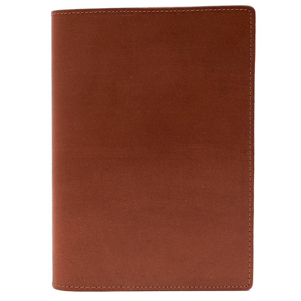 Vevoke - Wholesale Notebook - A5 Notebook with Leather Jacket-Tan1