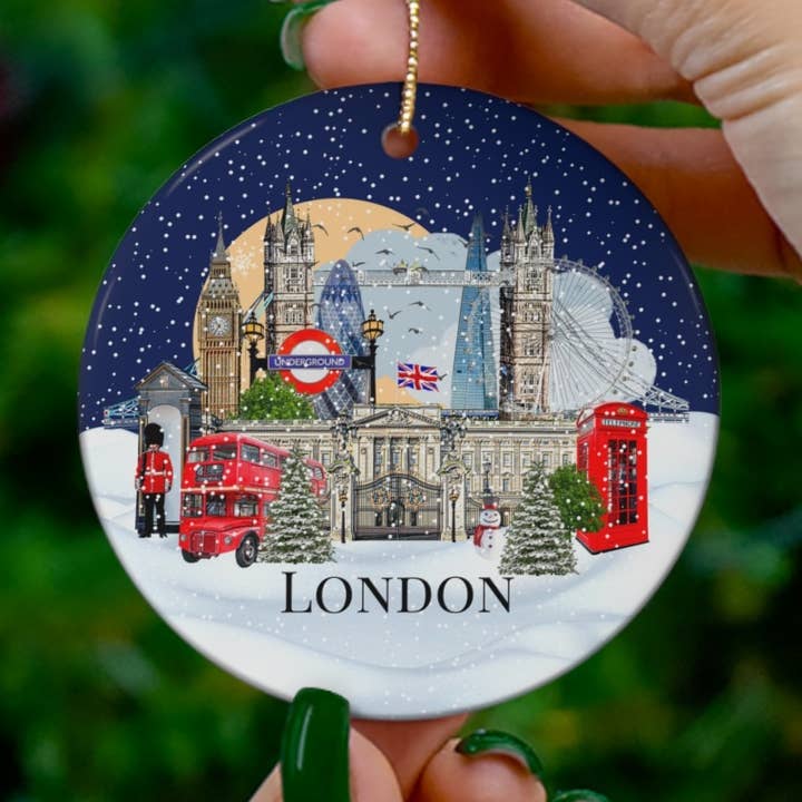 simply blessed shy - Wholesale Ornament - London Christmas Ornament3