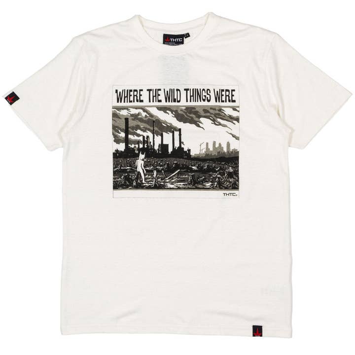 Wild Things Hemp T-Shirt (Premium Weight) for wholesale by THTC (The Hemp Trading Company)