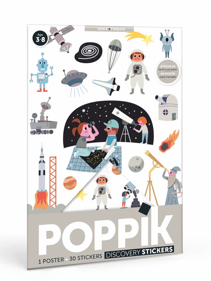 Space - Sticker Poster - 4+ for wholesale by POPPIK