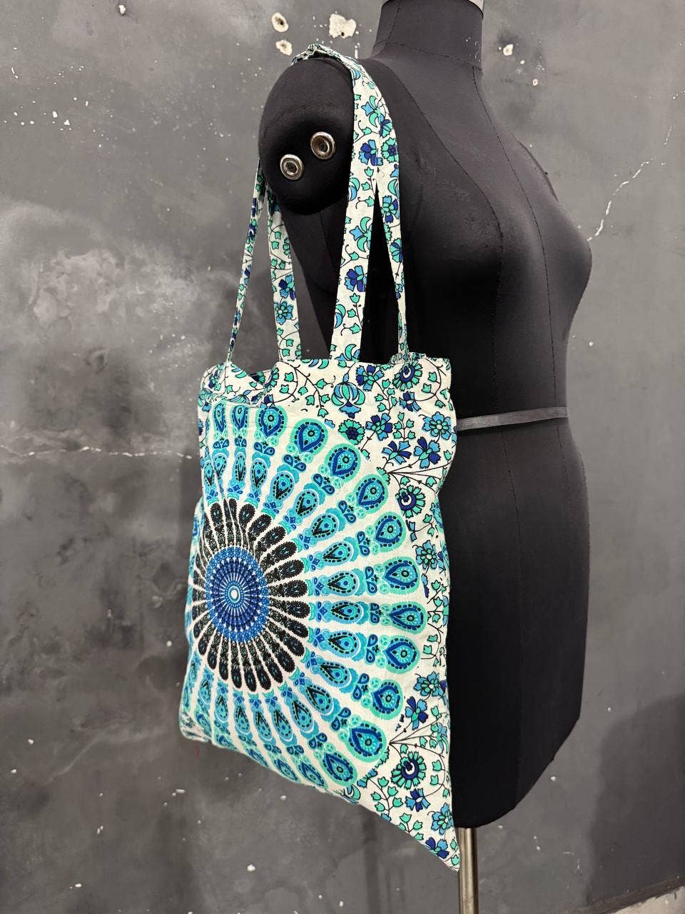 GYPSY STUDIO - Wholesale Tote Bag - Women's - Boho Mandala Cotton Bag Woman's Shoulder bag shopping bag 1