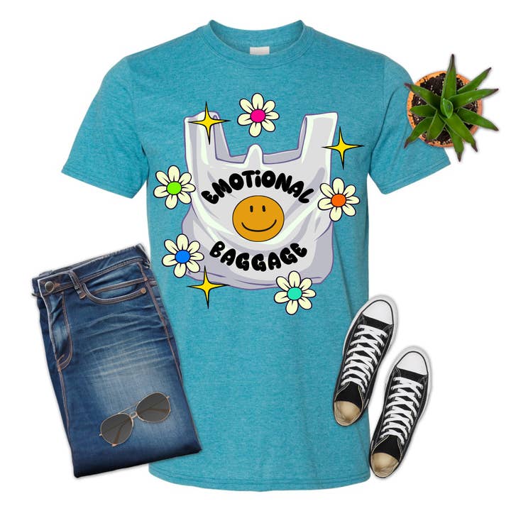 Emotionales Gepäck, Lustig, Unisex, Shirt, T-Shirt für den Großhandel von 316 Legacy LLC