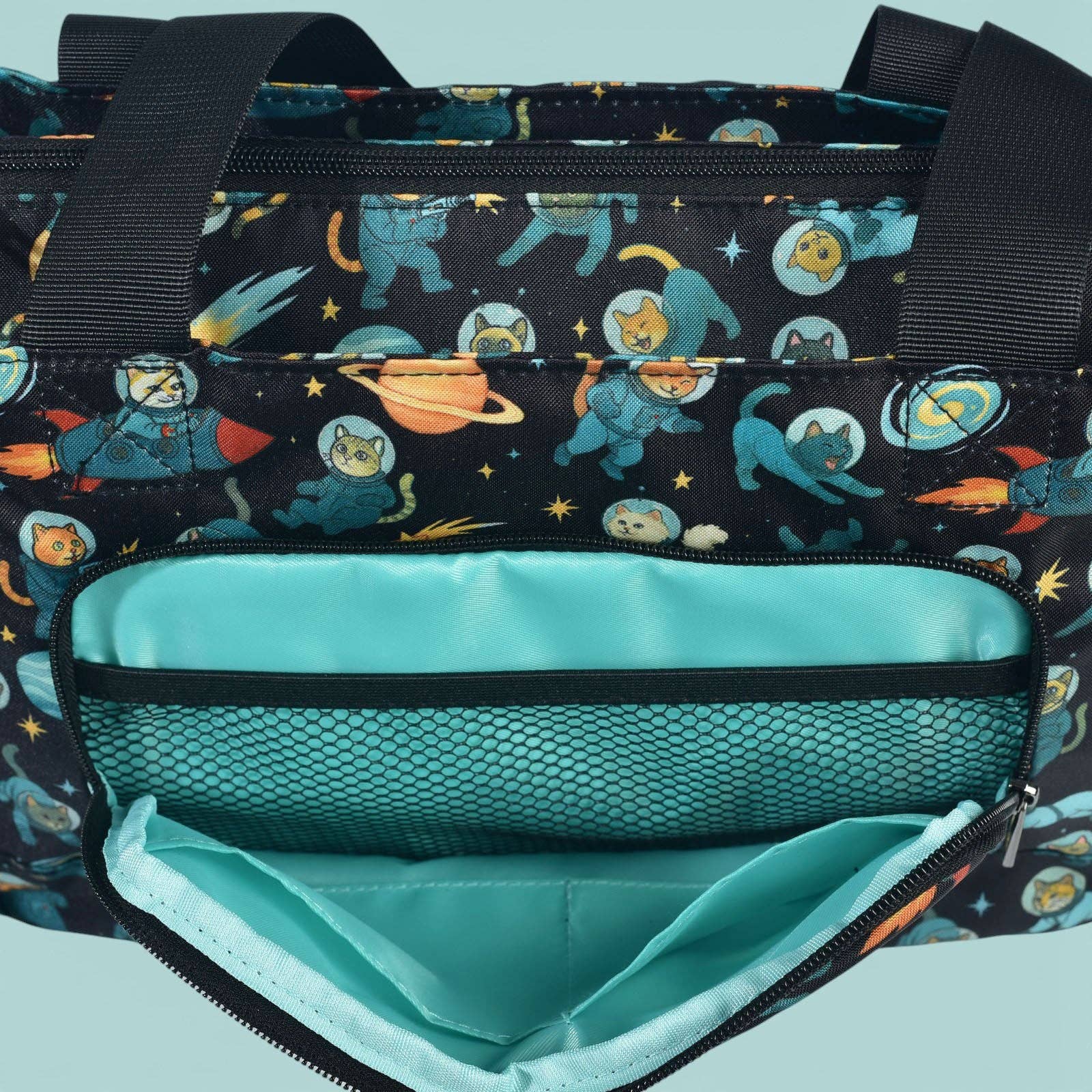 Sipsey Wilder - Wholesale Tote Bag - Women's - Space Kitties Medium Venture Tote6