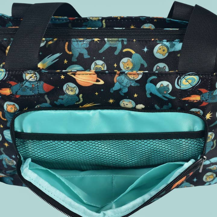 Sipsey Wilder - Wholesale Tote Bag - Women's - Space Kitties Medium Venture Tote6