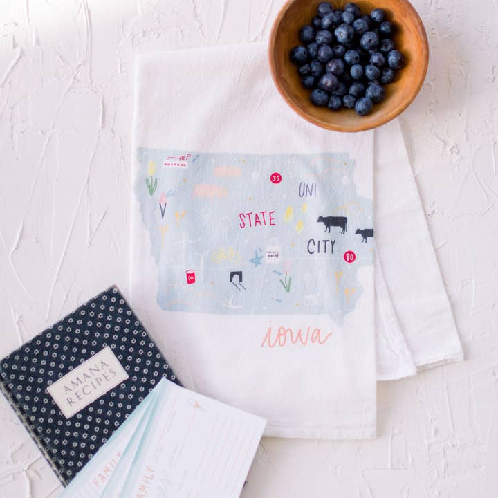 Doe A Deer - Wholesale Theedoek - Iowa theedoek van meelzak3