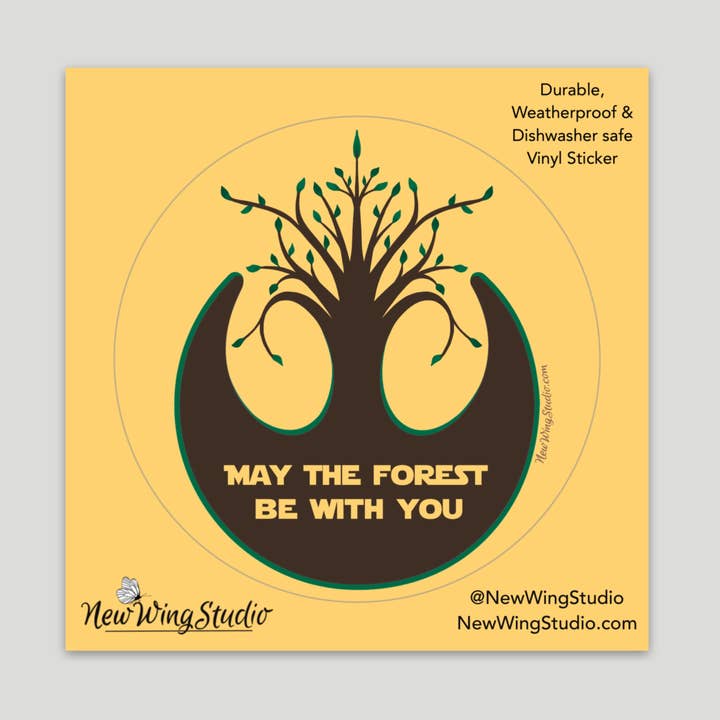 May The Forest Be With You STICKERS and other Purchase Wholesale may the forest be with you. Free Returns & Net 60 Terms on Faire trending on Faire.