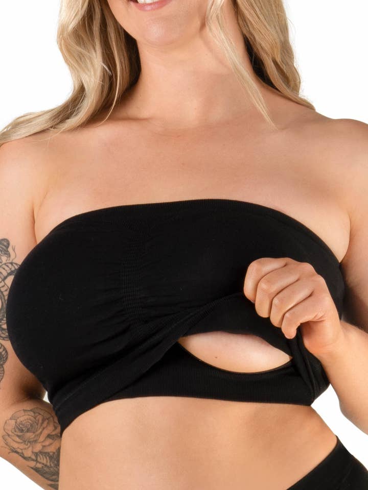 B Free AUSTRALIA – Engroshandel Amme-bh - Graviditet og barsel – Bambus stropløs Bh uden tråd til gravide og amning5