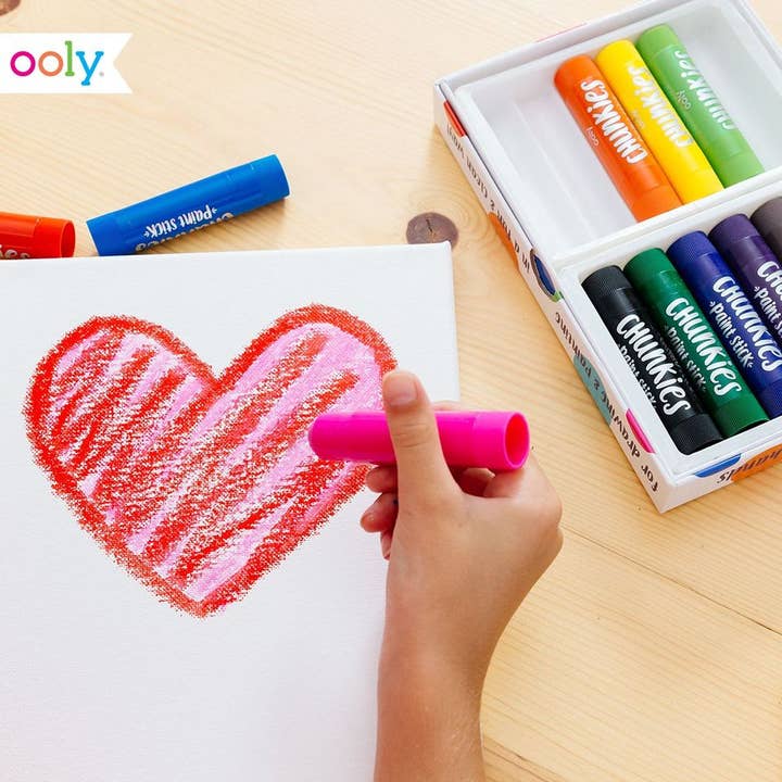 OOLY - Wholesale Paint Set - Chunkies Paint Sticks Original Pack - Set of 12