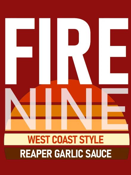 Fire-Nine Reaper Garlic Sauce (Hot) for wholesale by Fire-Nine