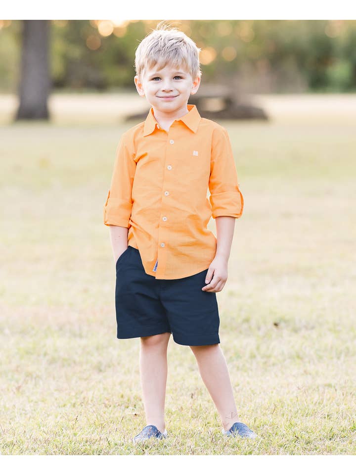 Blue Boys Dark Navy Chino Shorts
for wholesale on Faire2