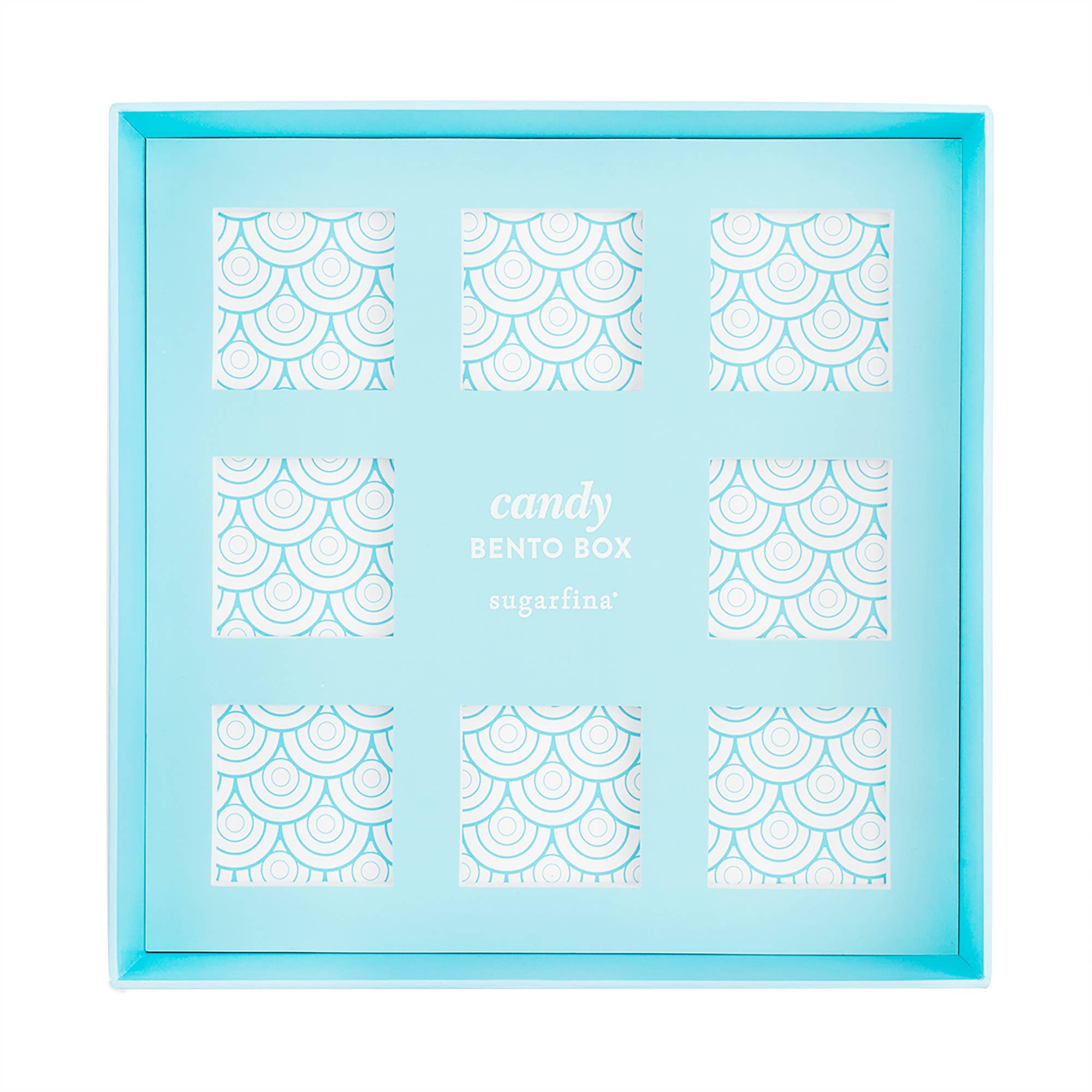 Sugarfina - Wholesale Gummy - Sugarfina Aqua + White - 8pc Candy Bento Box®(Dyo) (Empty)3