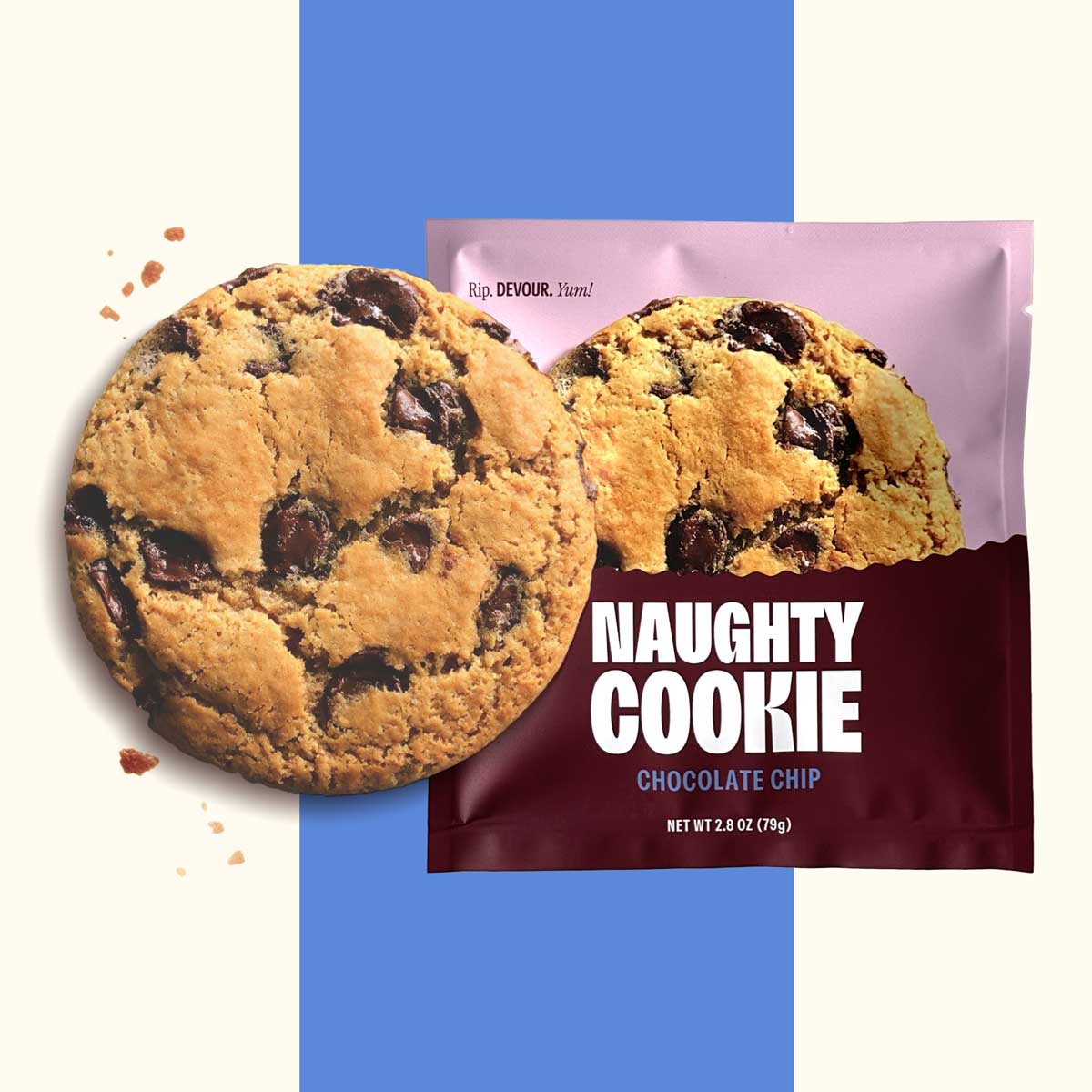 Naughty Cookie - Wholesale Cookie - Chocolate Chip Vegan Cookies4