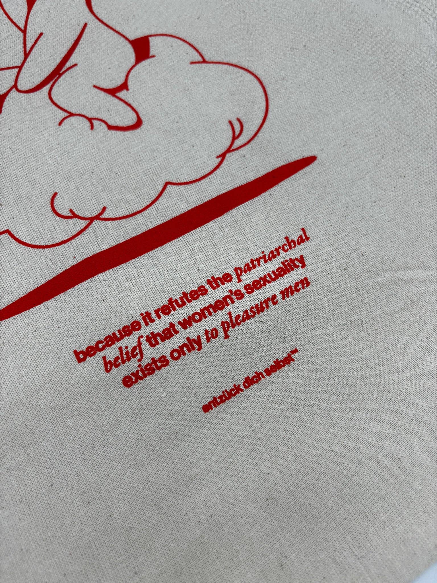 entzück dich selbst - Wholesale Tote Bag - Women's - "female masturbation is a feminist act" bag2