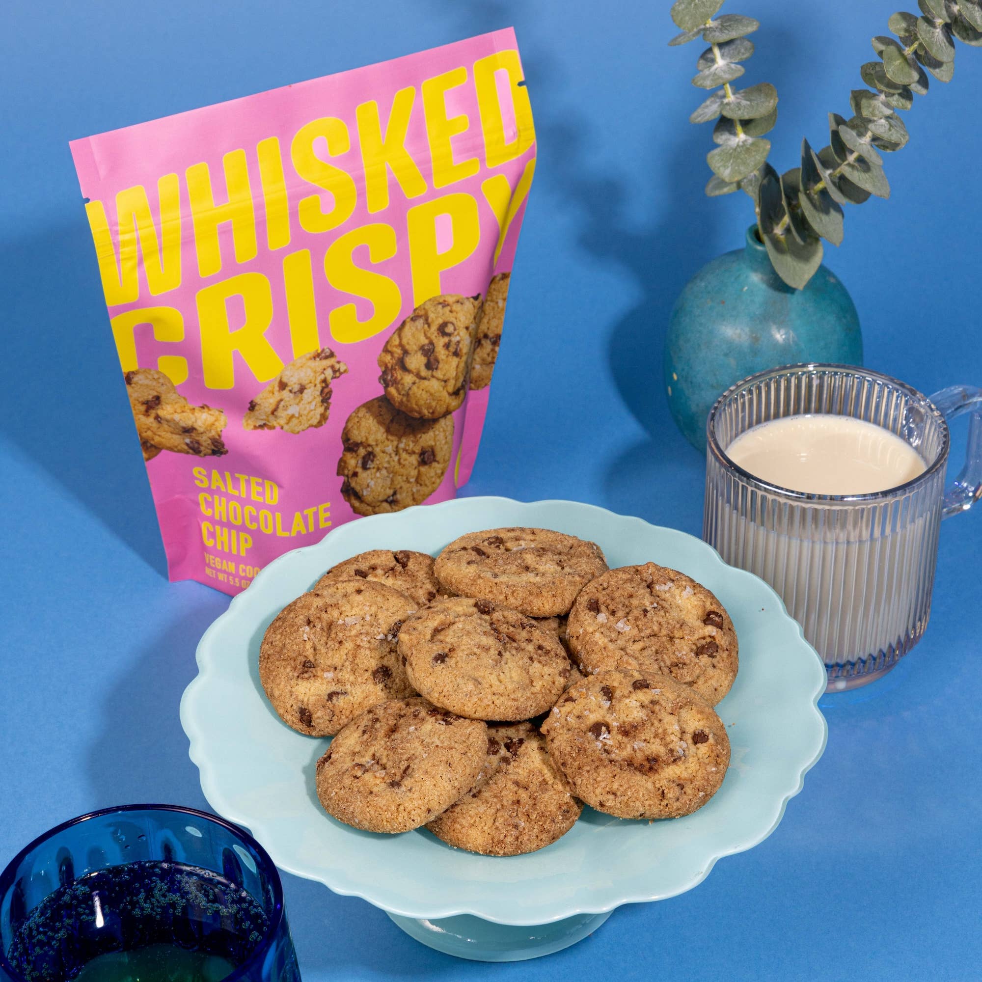 Whisked by Jenna - Wholesale Cookie - Vegan Crispy Cookies: Salted Chocolate Chip2