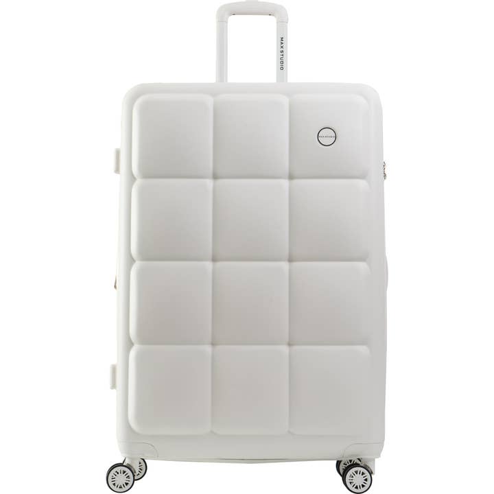 Magid - Wholesale Luggage - Max Studio The Square Embossed ABS 2-Piece Hard-Sided Luggage Set1