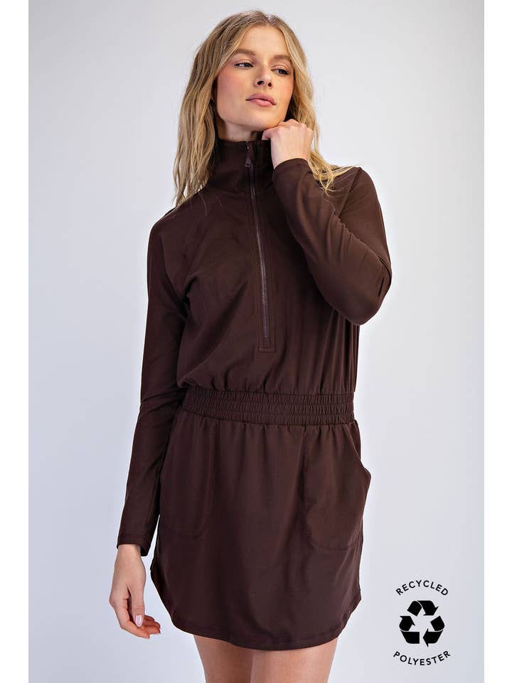 Rae Mode - Wholesale Athletic Skirt - Women's - BUTTER SOFT QUARTER ZIP ROMPERSKIRT19