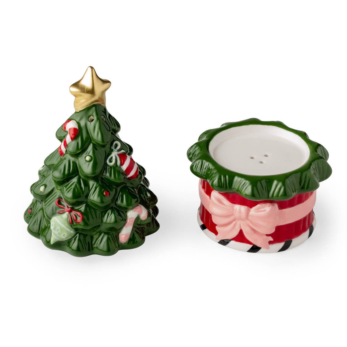 Godinger - Wholesale Salt & pepper shaker set - Ceramic Tree Salt and Pepper Shaker1