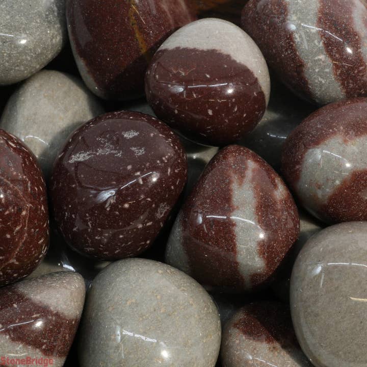 Stonebridge Imports - Wholesale Spiritual Stone/Crystal - Narmada Shiva Lingam Tumbled Stones