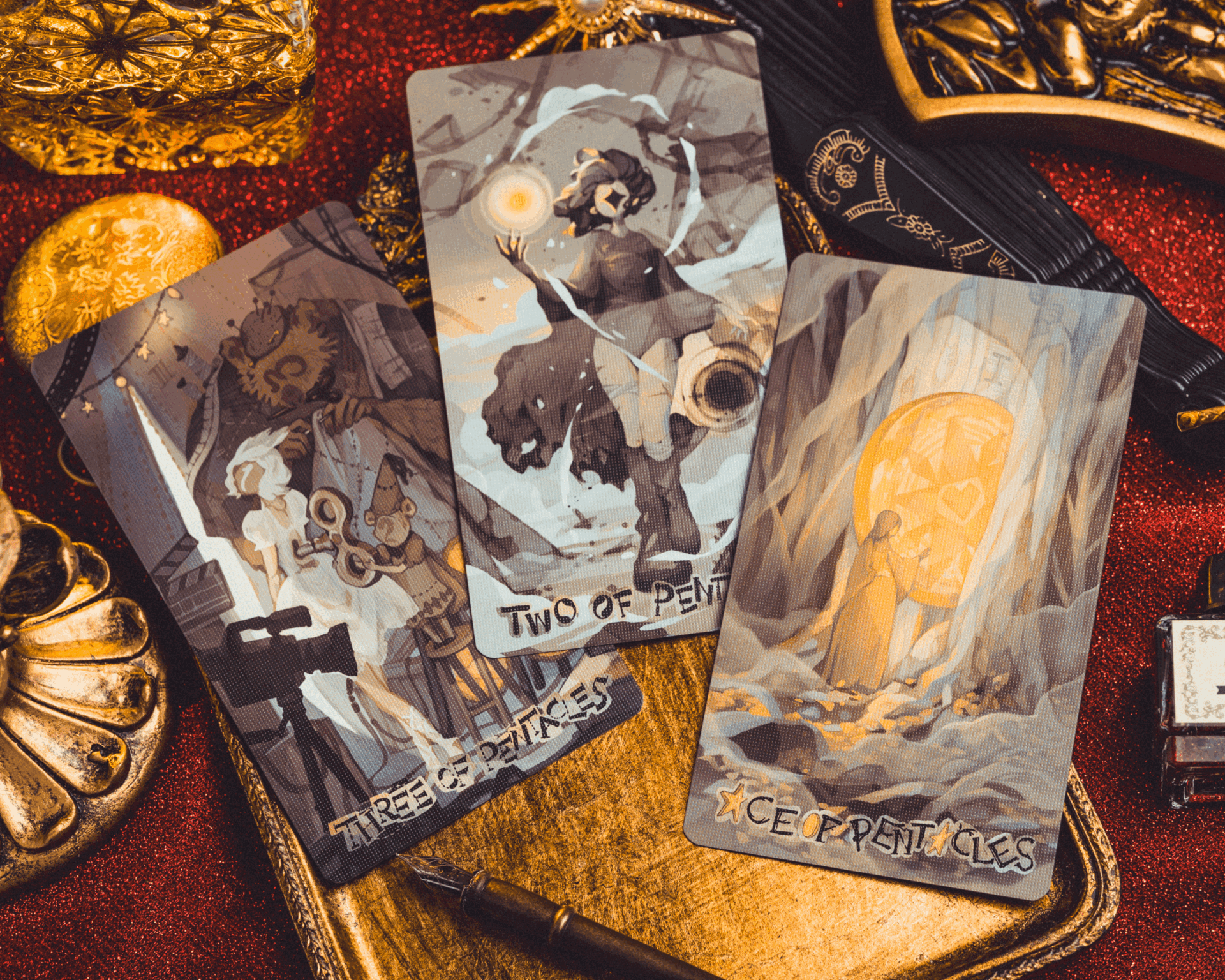 Vermilion Collection - Wholesale Tarot Cards - Exile Tarot28