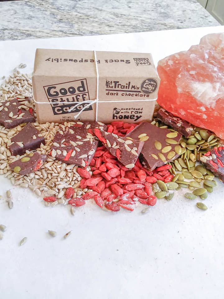 Hit the Trail Mix Cacao 3oz for wholesale by Good Stuff Cacao