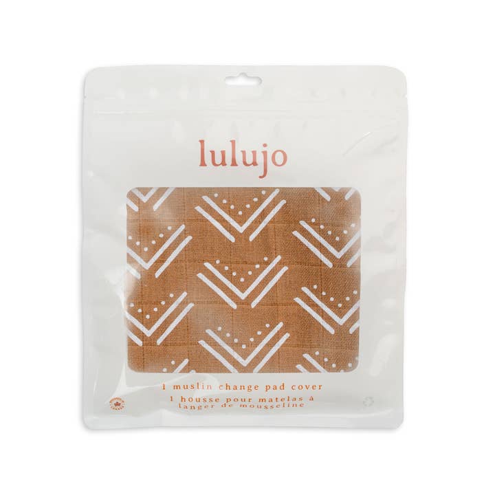 Lulujo - Wholesale Changing Mat/Pad Cover - Baby - Cotton Change Pad Cover - Mudcloth