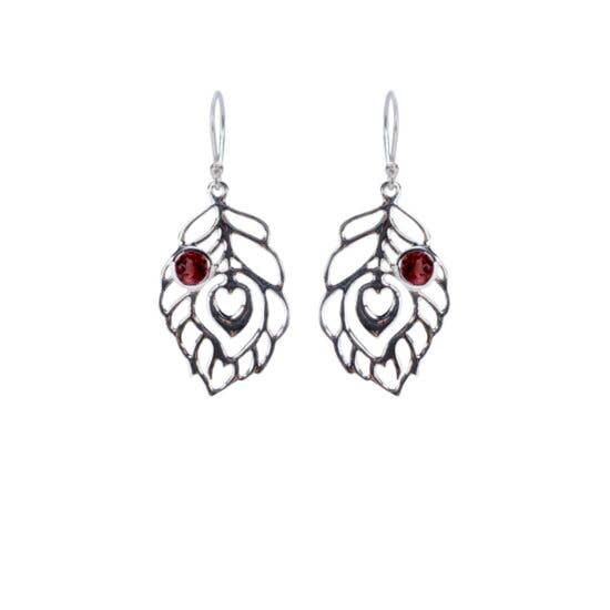 Esprit Creations - Wholesale Dangle Earrings - Peacock Feather Earrings