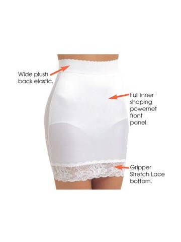 Rago Shapewear – wholesale Shapewear – Women's – RAGO Style 107 - Half Slip Light Shaping