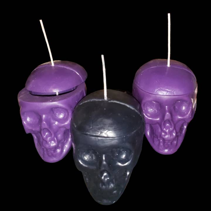 Loadable Skull/Skull Box - Wholesale for wholesale by Mystical Mysti Candles