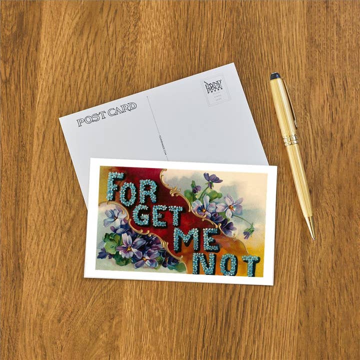 Found Image Press - Wholesale Postcard - Postcard LL-72 Forget Me Not1
