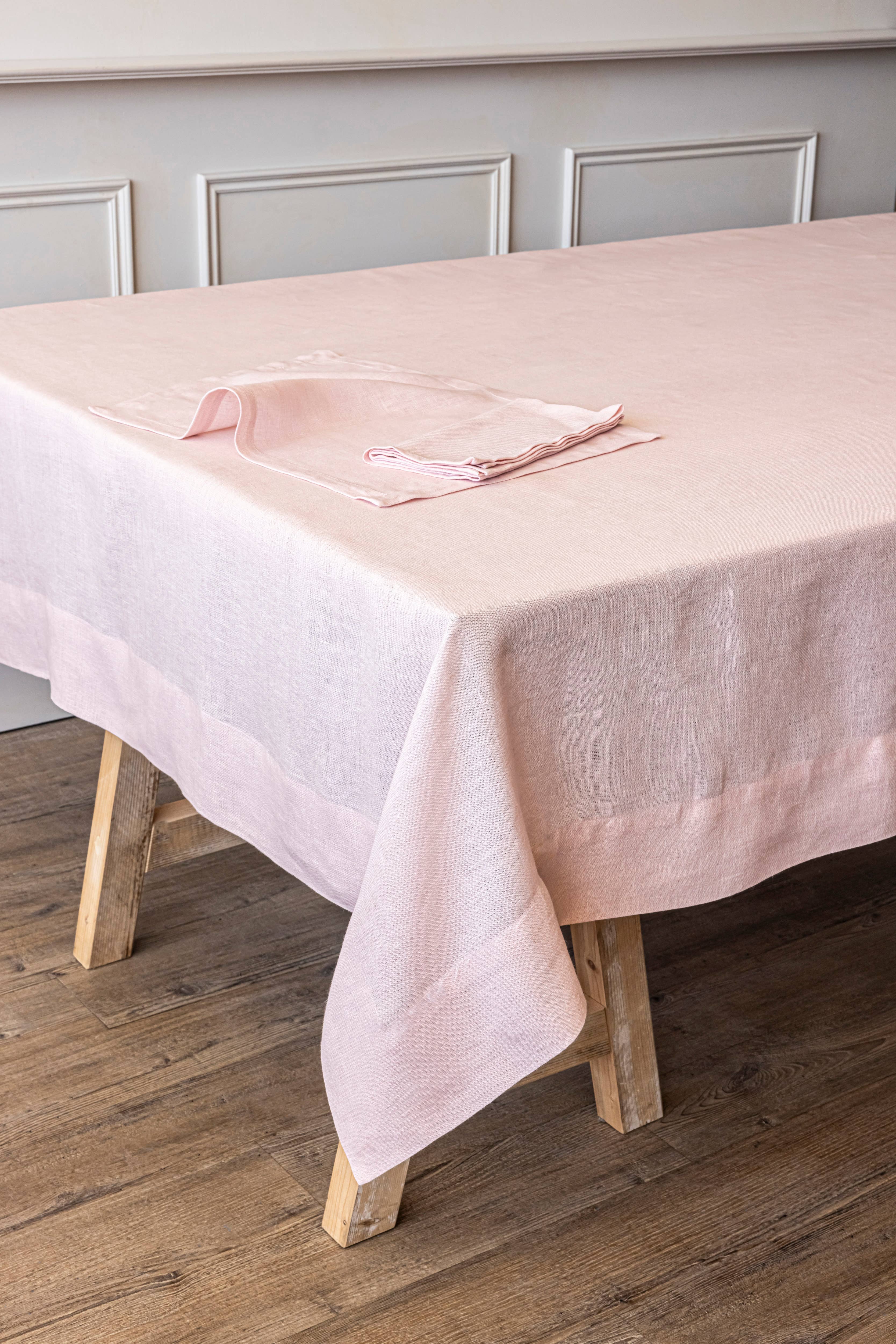 over&back - Wholesale Tablecloth - 100% Linen Tablecloth – 70x10833