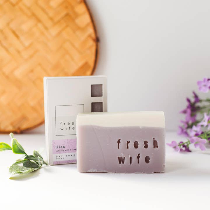 The Fresh Wife Soap Company - Wholesale Bar Soap - Lilac Bar Soap