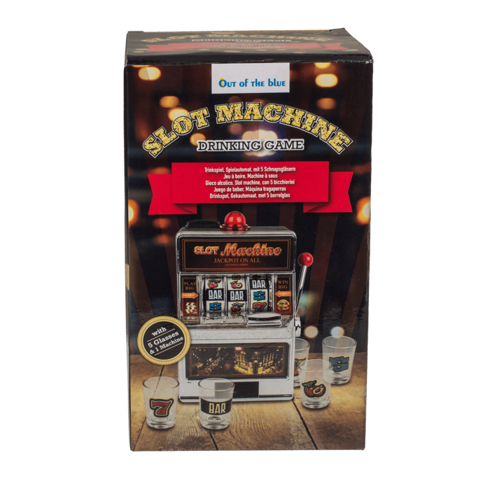 Out of the blue KG – Großhandel Brettspiele – Trinkspiel, Spielautomat1