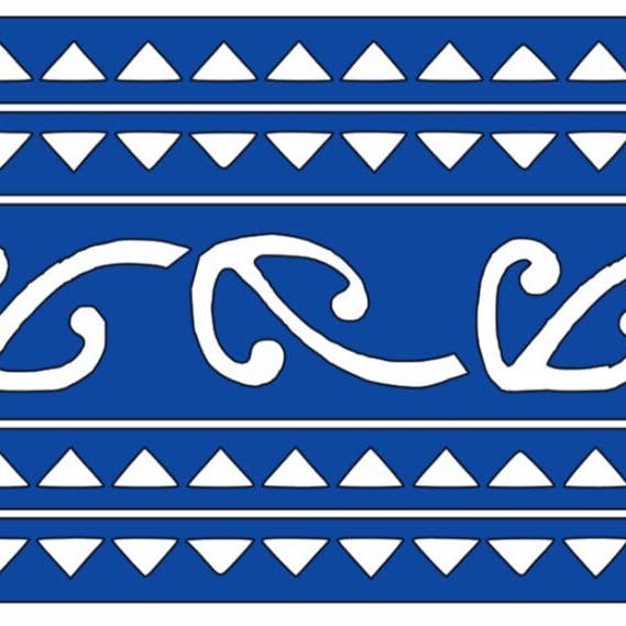 Einfache Maori-Musterschablone für den Großhandel von Belle Stencils