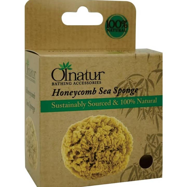 Max-Link Solutions Ltd – wholesale Bath pouf/sponge – Olnatur Honeycomb Natural Sea Sponge, Natural Bath Sponge2