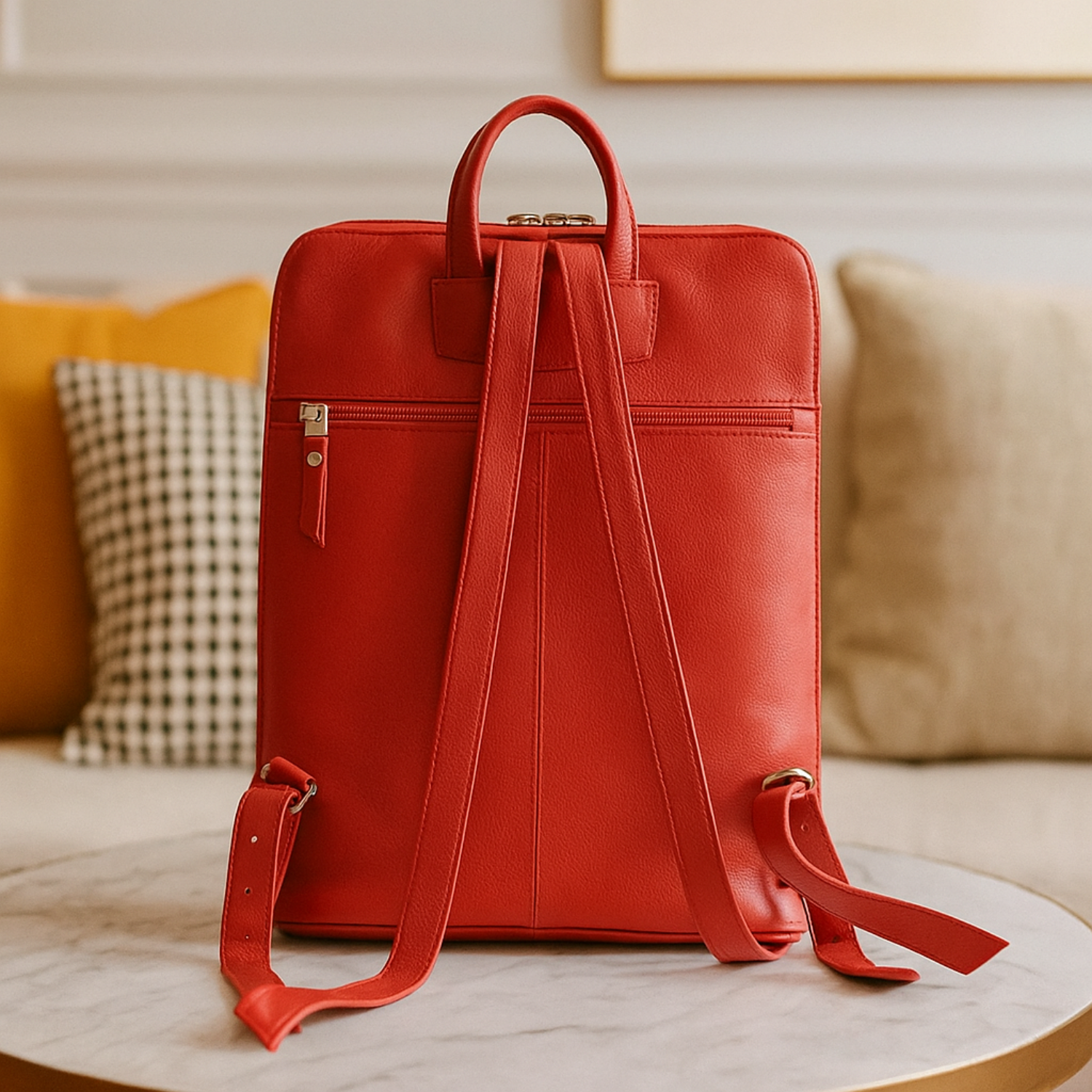 Hides – wholesale Ryggsäck - Unisex – Klassisk damläderryggsäck13