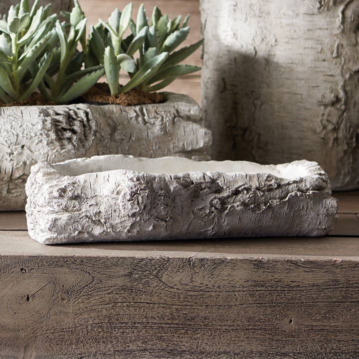 Napa Home & Garden - Wholesale Plant Pot - Aspen Log Planter 12.5"1