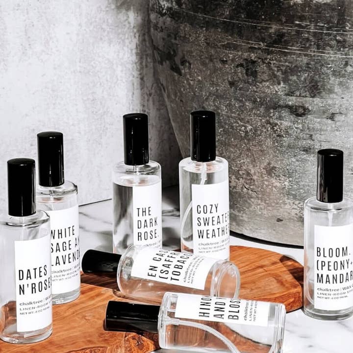 4oz Linen | Room Spray for wholesale by Chalktree WAX Candles