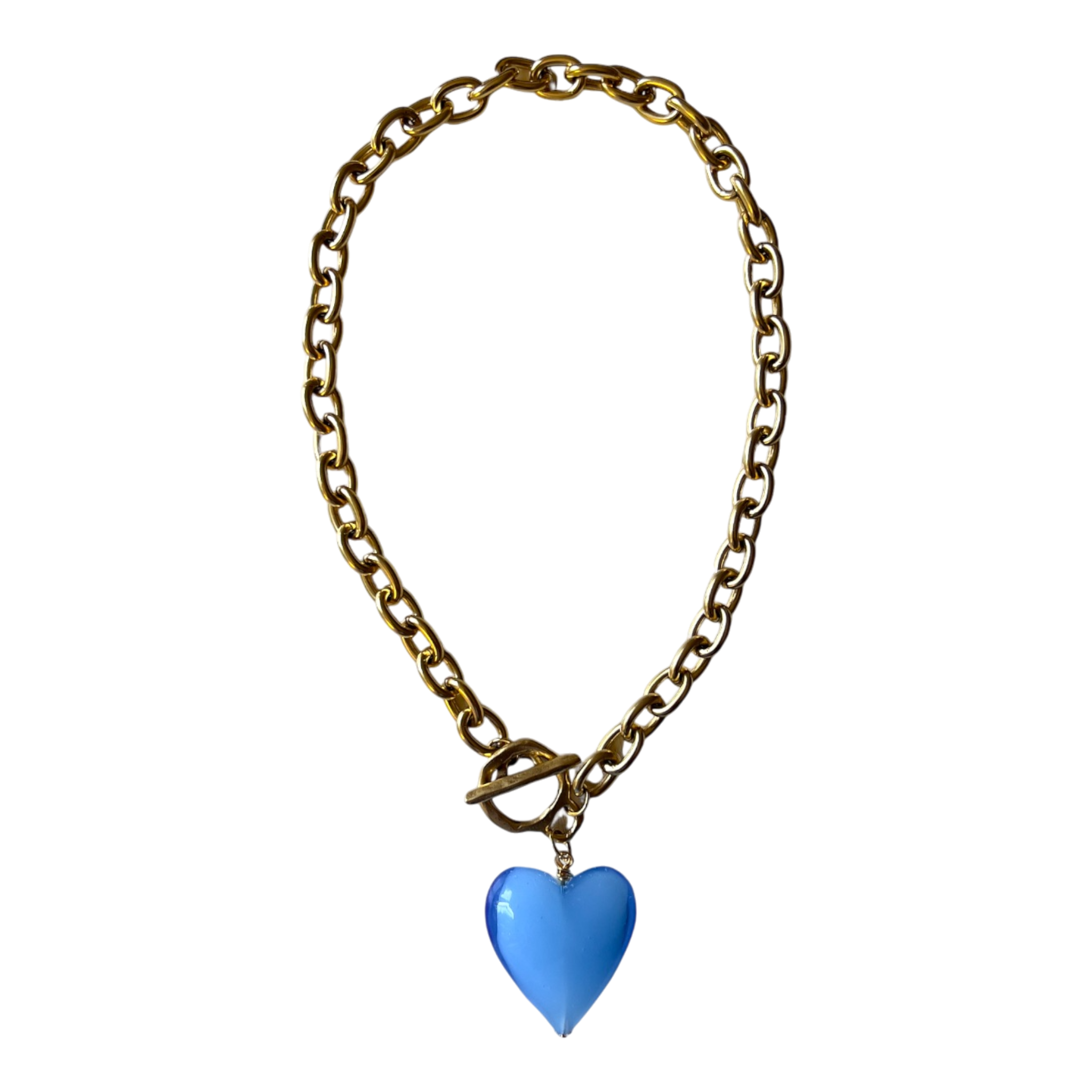 sccollection - Wholesale Pendant/Charm Necklace - Amore Murano Glass Heart Necklace0