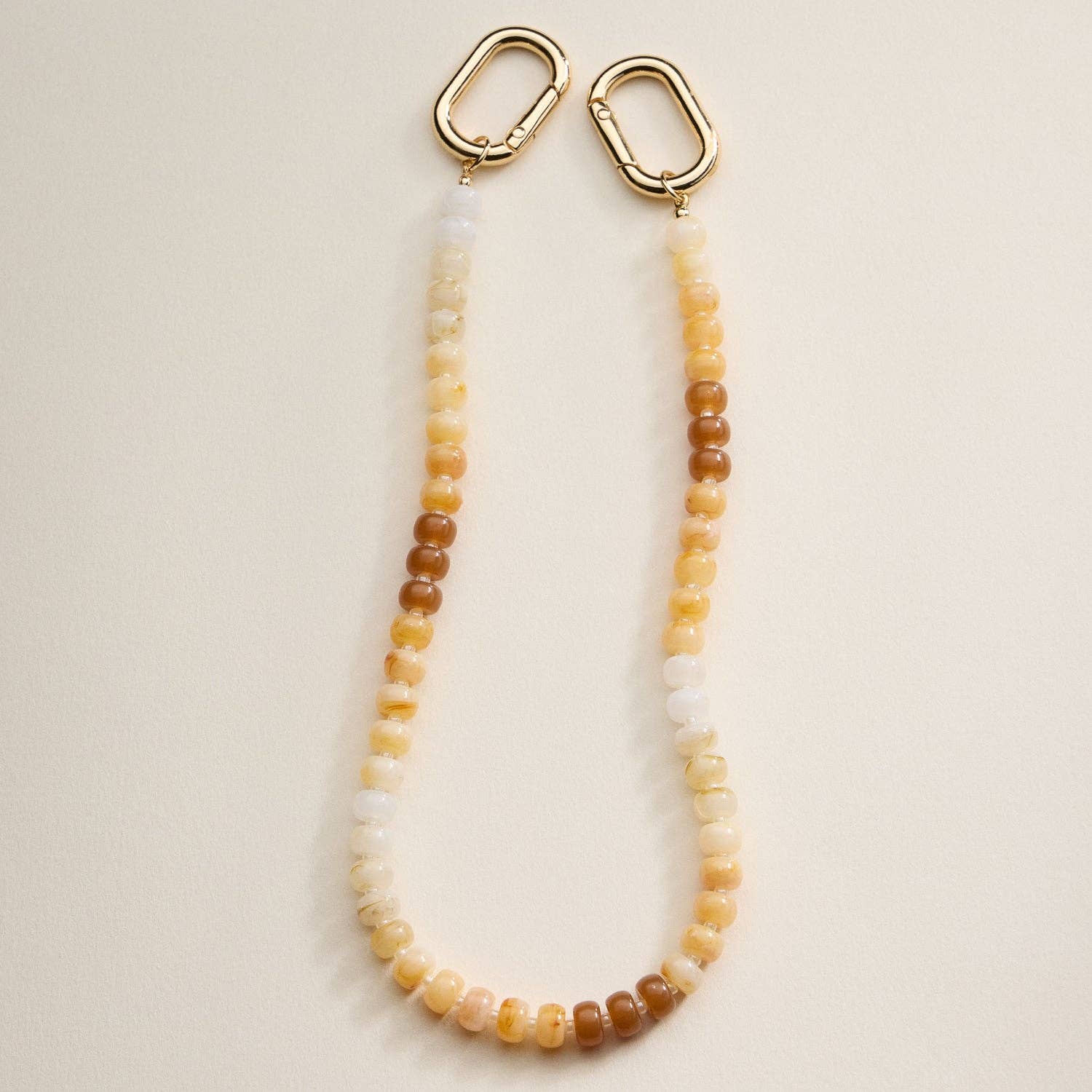 Frem - Wholesale Purse/Bag Accessory - Women's - Colorful Beaded Bag Charm with Gold Clasp Trendy Accessory3