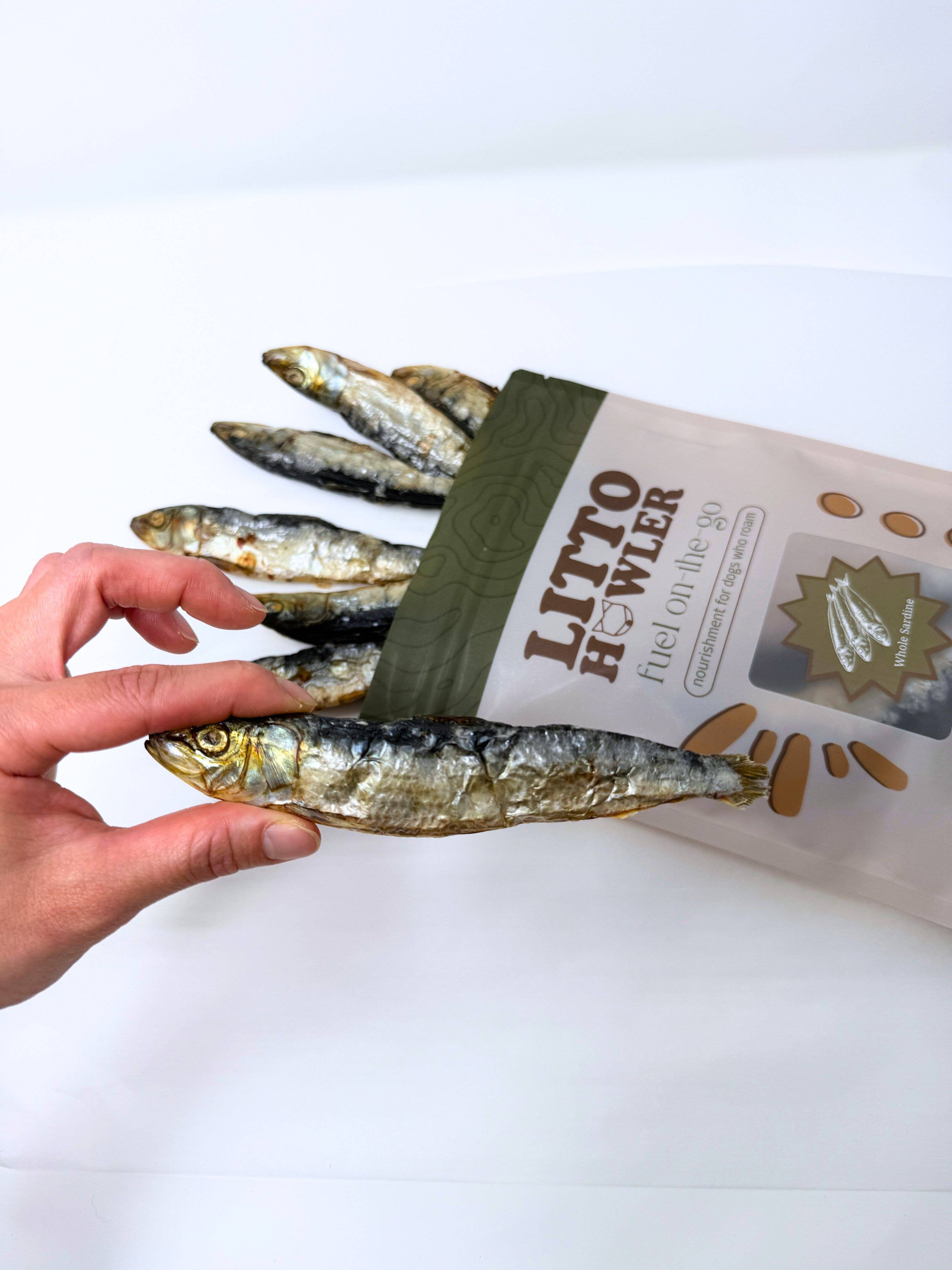 Litto Howler - Wholesale Pet Treats - Cat - Whole Sardines | 3 oz5