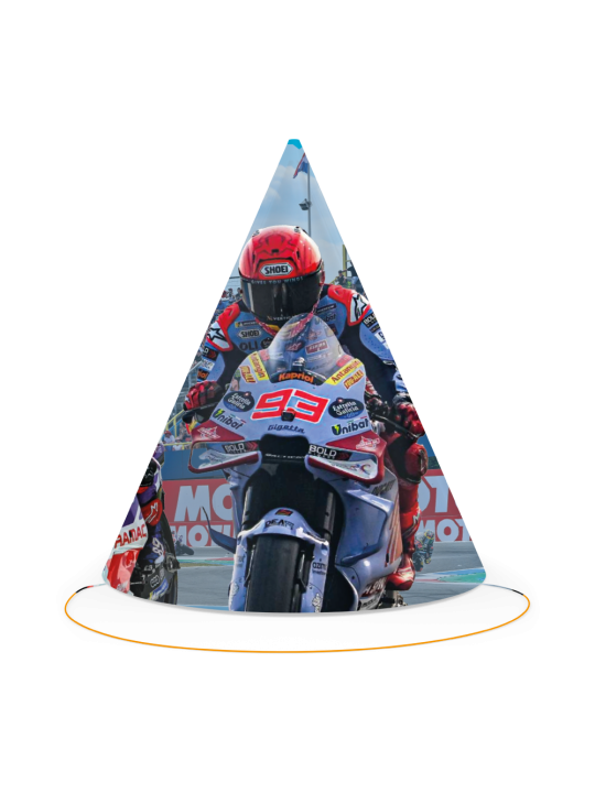 Dream Party - Wholesale Party Hat/Crown - 6 Moto GP Caps0